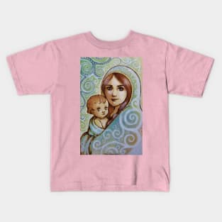 Mother and Child Kids T-Shirt